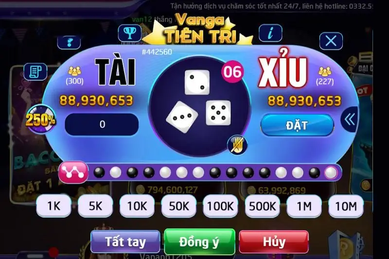 tài xỉu 3 xúc xắc online
